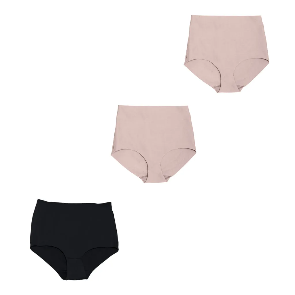 3-PACK Daily Use Dress Nightout Tummy Control Panty Mid Rise Sonryse  SP620NC