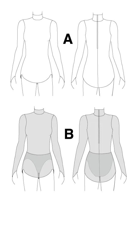 3356 // Rhythmic Gymnastics Dress