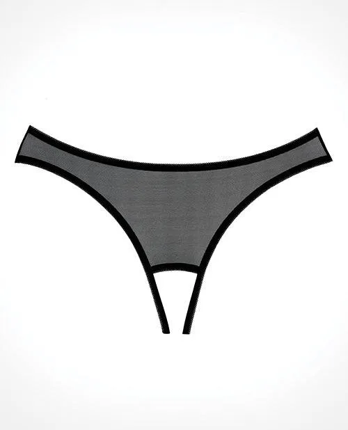 Adore Expose Panty Black (One-Size)