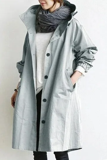 Aubrey™ – Stylish Waterproof Trench Coat