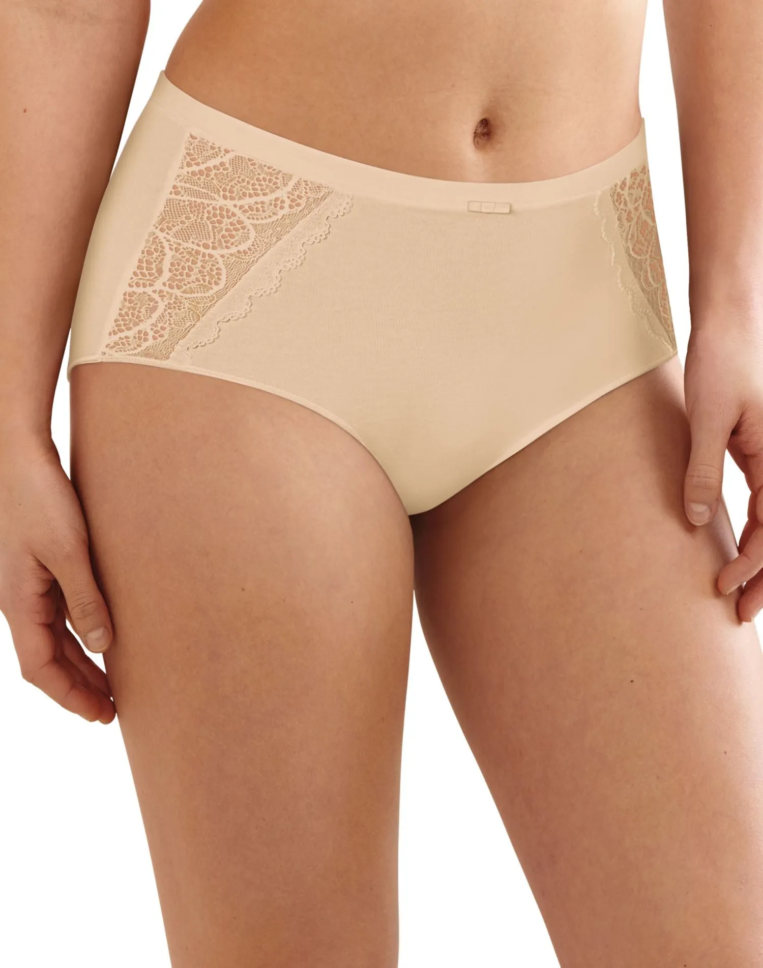Bali Womens Lace Desire Cotton Brief