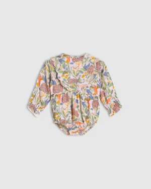 Charlotte Playsuit - Botanical Pink