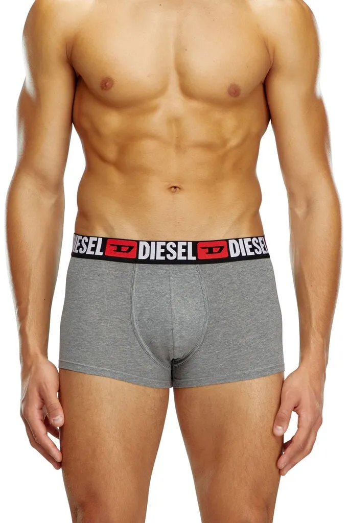 Diesel Umbx-Damienthreepack Trunks Grey/White/Black 3 Pack