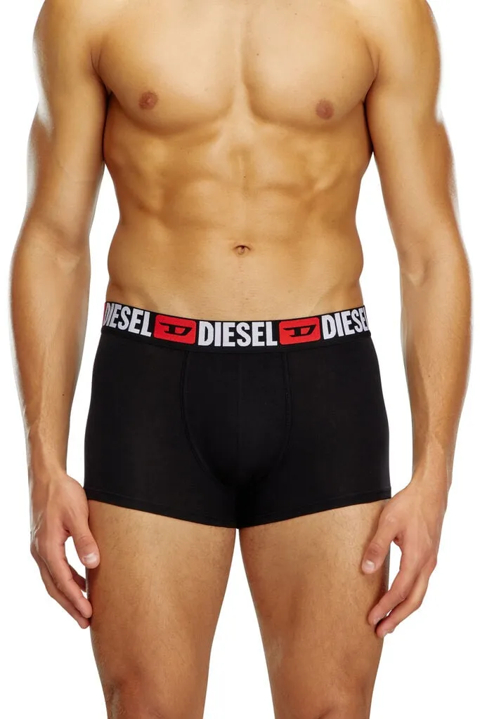 Diesel Umbx-Damienthreepack Trunks Grey/White/Black 3 Pack