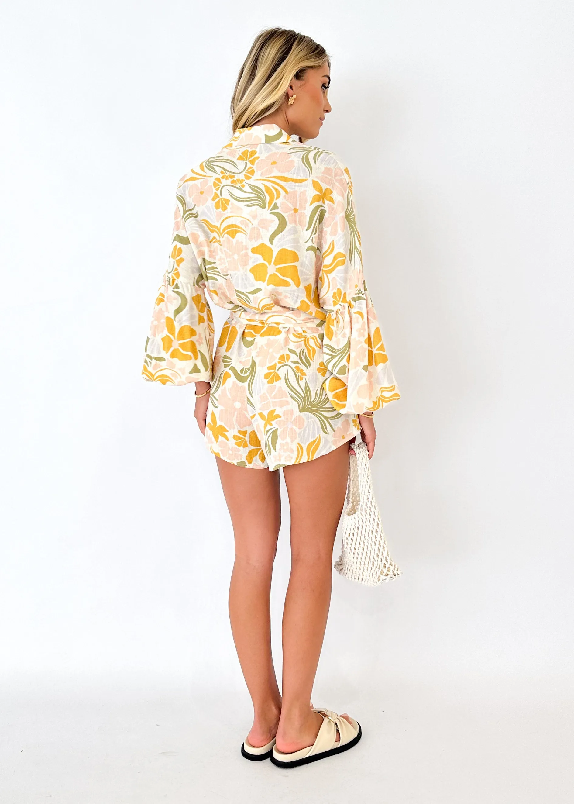 Drewer Playsuit - Blush Alila