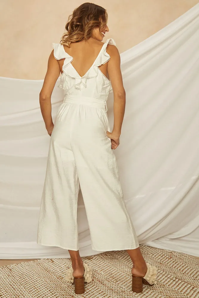 Elevate Jumpsuit White