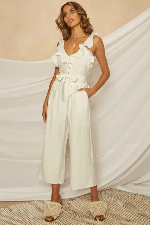 Elevate Jumpsuit White