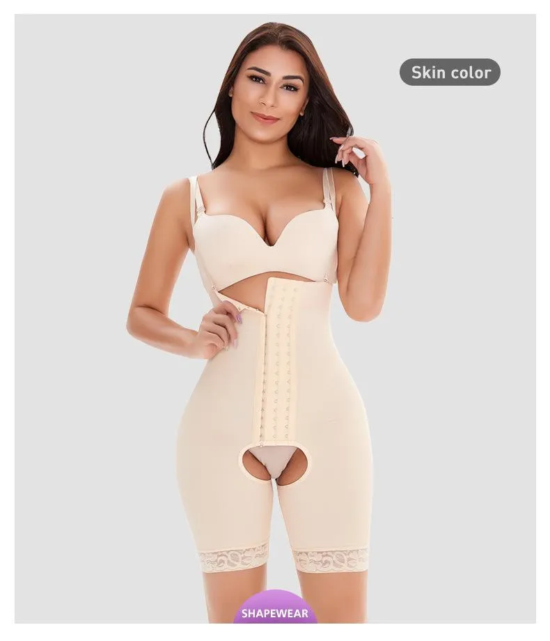 Fajas Shapewear Thigh Slimmer Butt Lifter High Waist Tummy Control