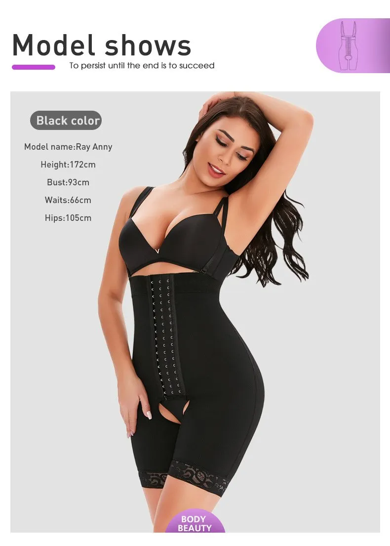 Fajas Shapewear Thigh Slimmer Butt Lifter High Waist Tummy Control