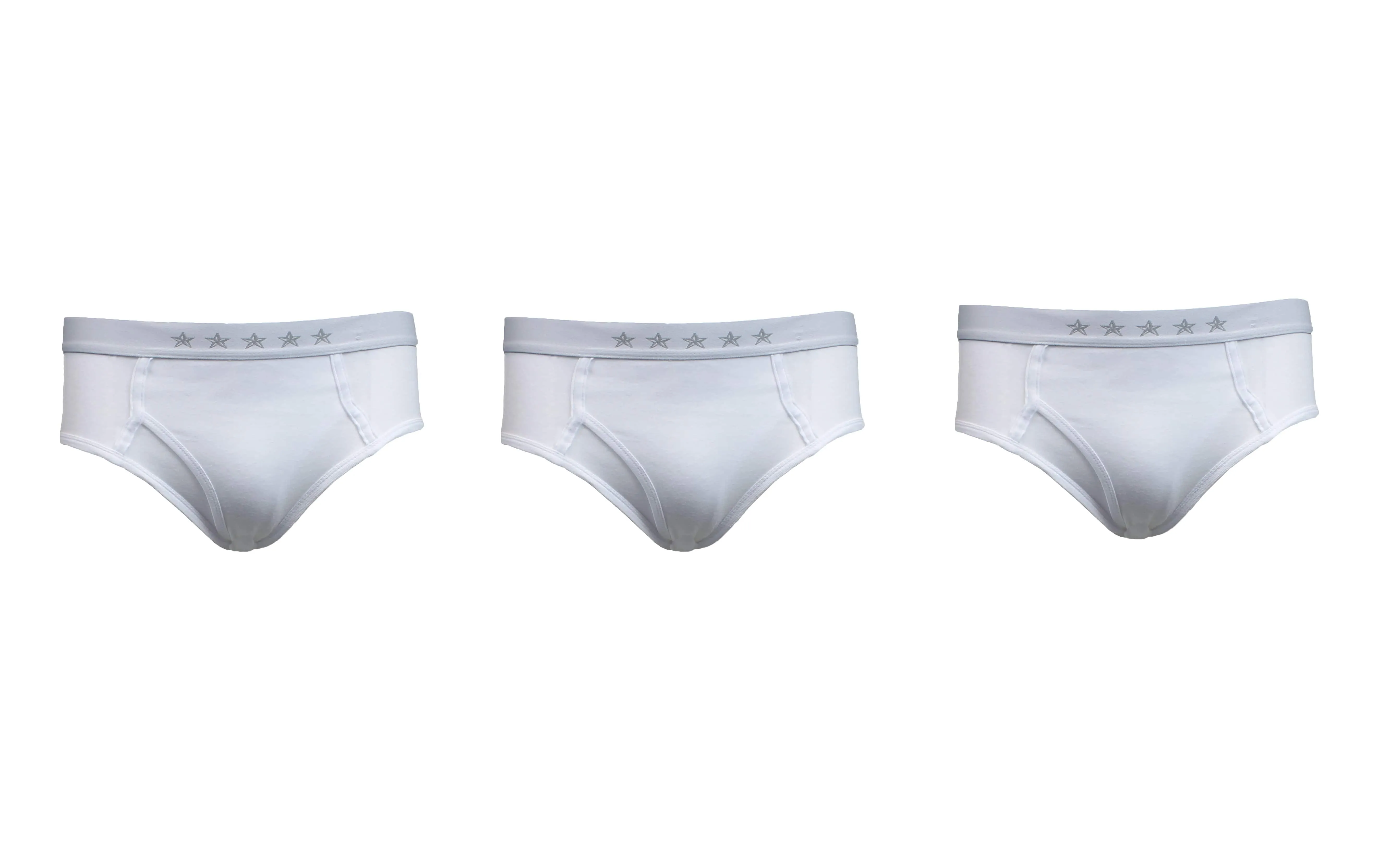 Galaxy by Harvic Men's Cotton-Blend Briefs (3-Pack)