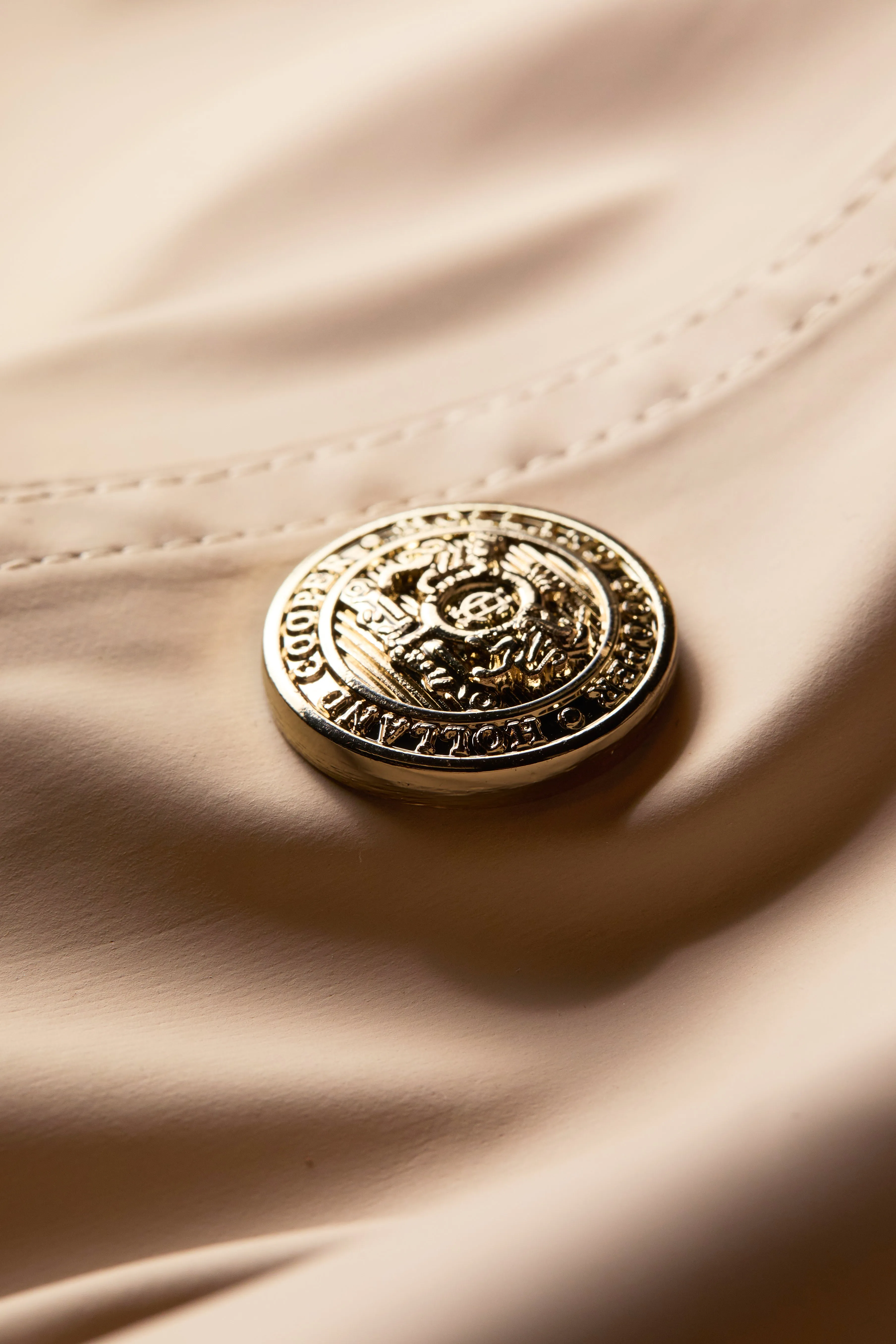 Holland Cooper Kendal Waterproof Trench Coat in Stone