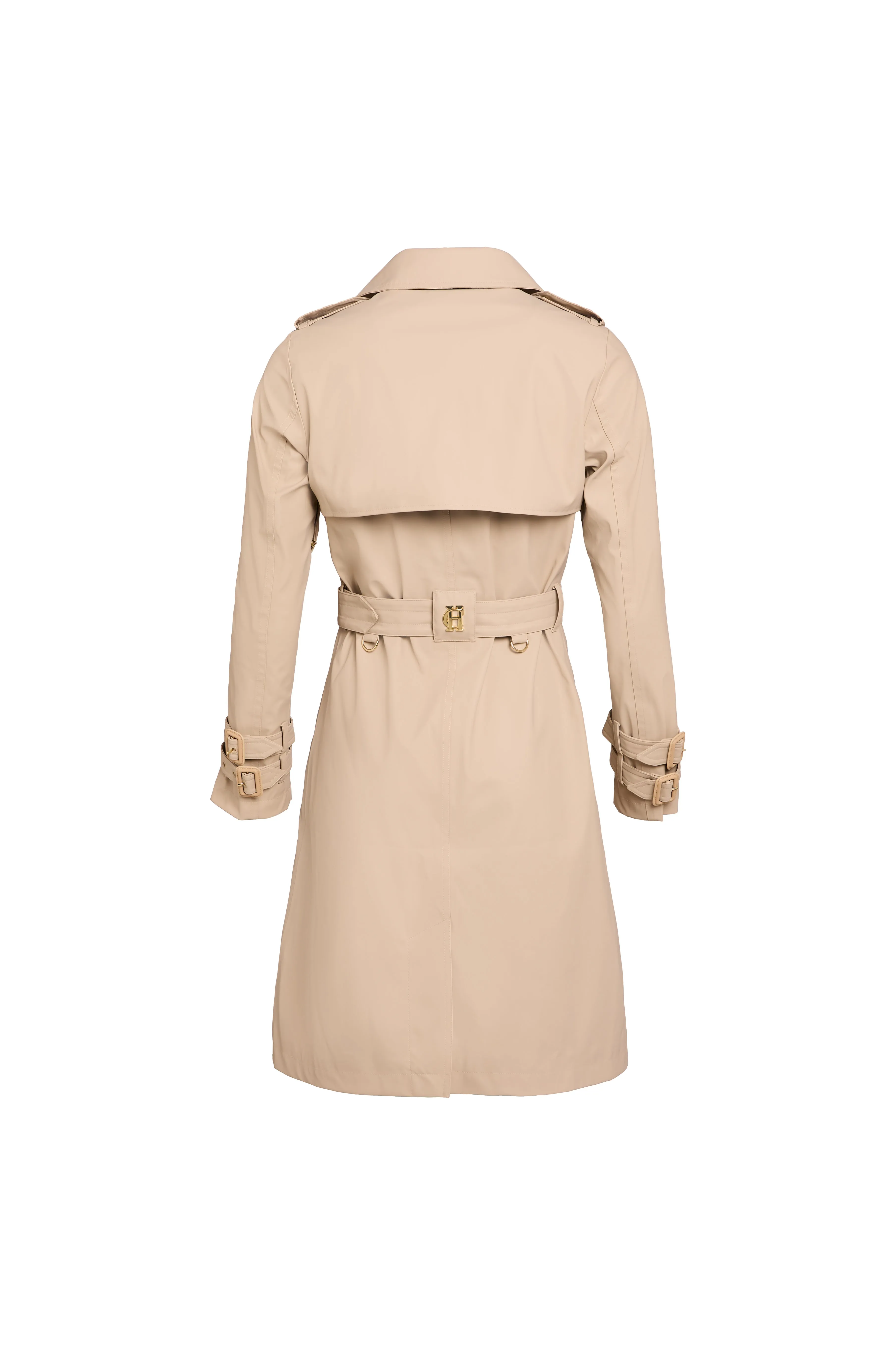 Holland Cooper Kendal Waterproof Trench Coat in Stone