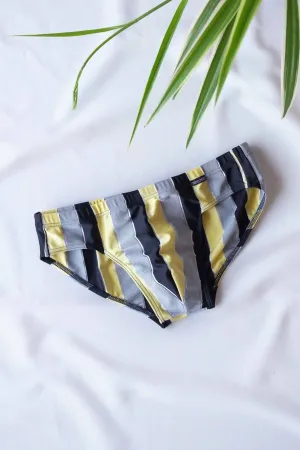 JACKY PEER Vintage Striped Swim Briefs
