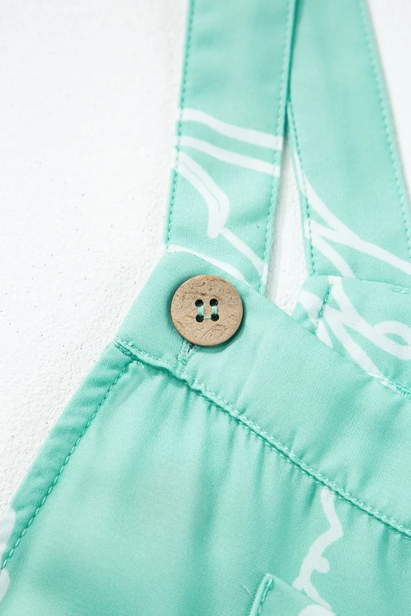 Jade Wide Leg Overalls