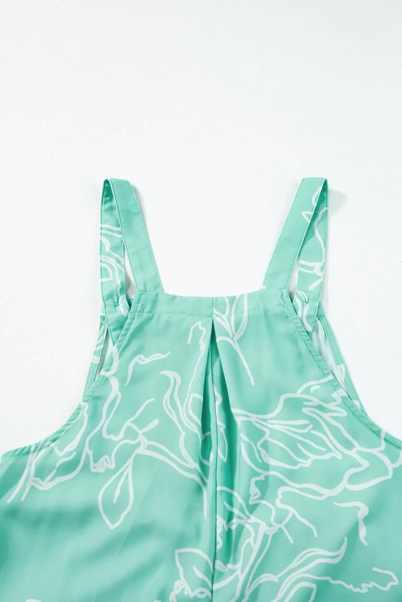 Jade Wide Leg Overalls