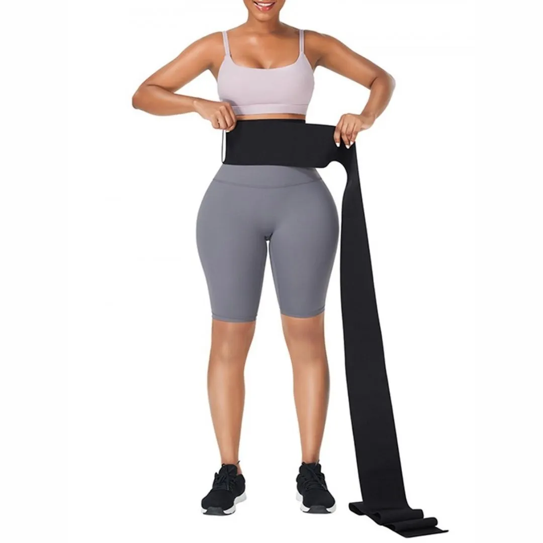 Latex Tummy Wrap Compression Band Waist Control