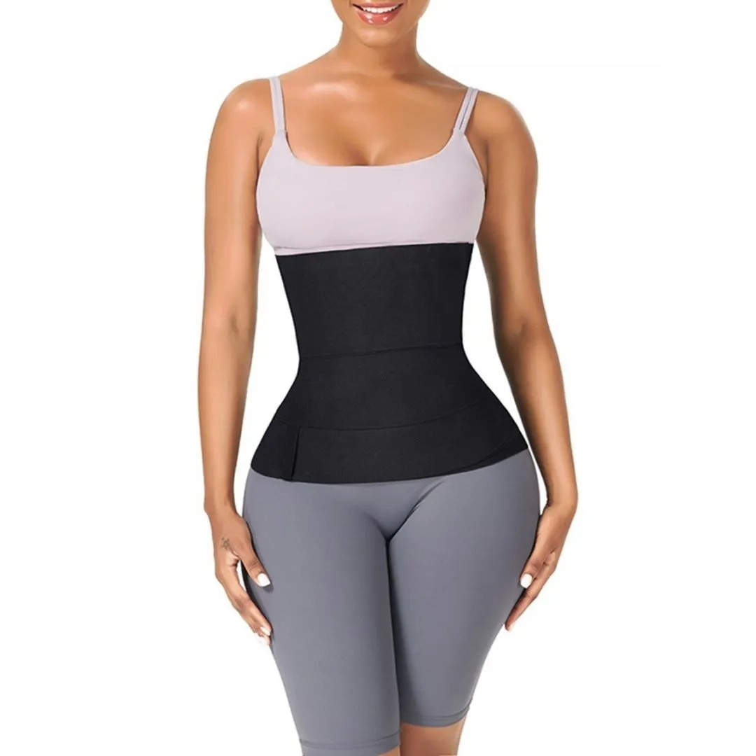 Latex Tummy Wrap Compression Band Waist Control