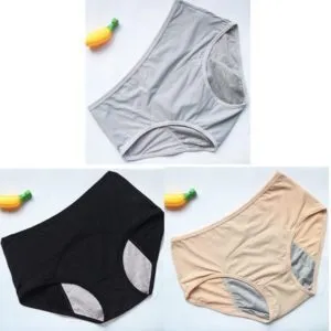 Leak-proof Women's Menstrual Briefs Before And After