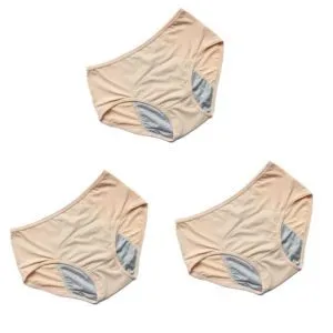 Leak-proof Women's Menstrual Briefs Before And After