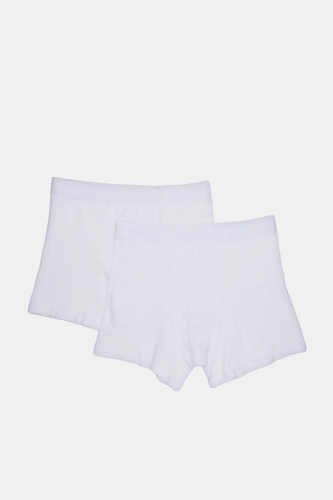 Men White Hipster Briefs (Pack of 2)