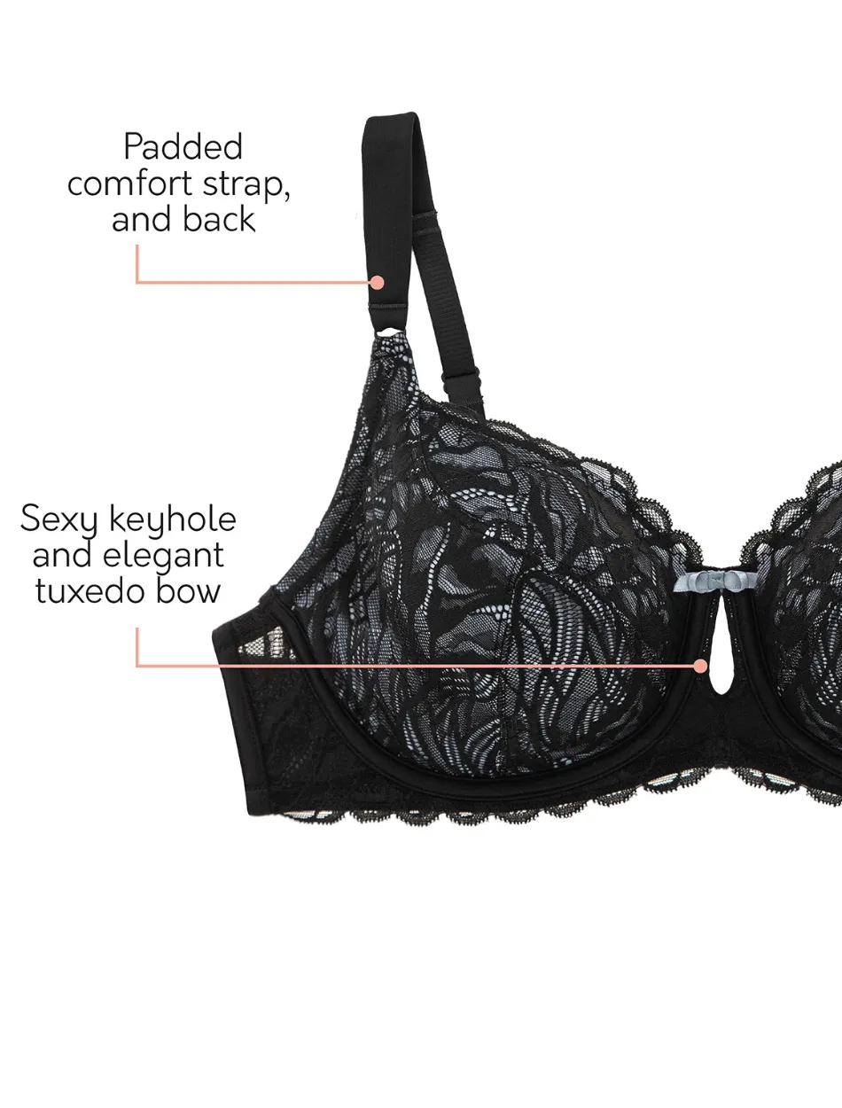 Parfait Charlotte Lace Bra, Black Onyx | Parfait Charlotte Lace | Onyx Black Parfait Charlotte Underwire Bras