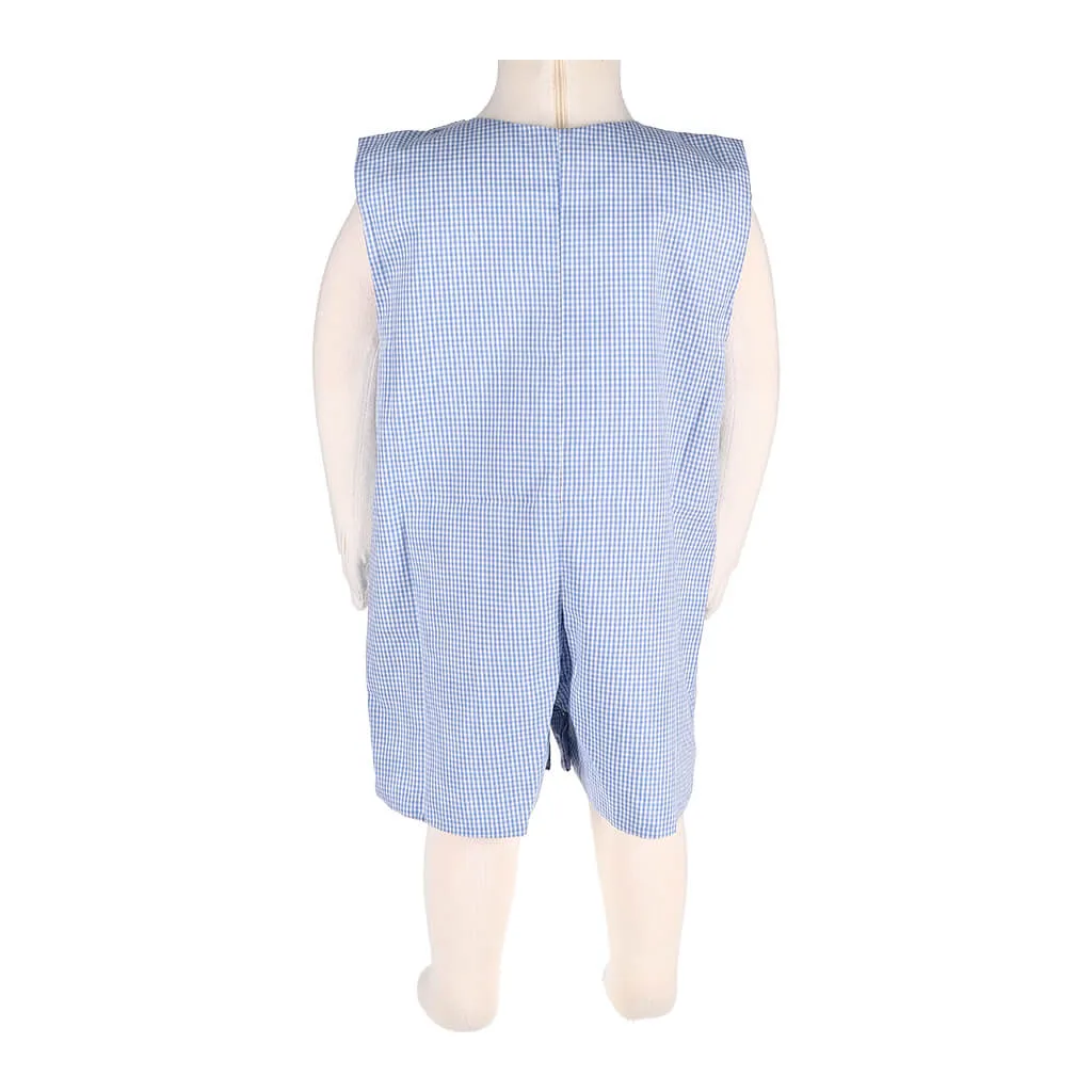 Pete Gingham Smocked Shortall