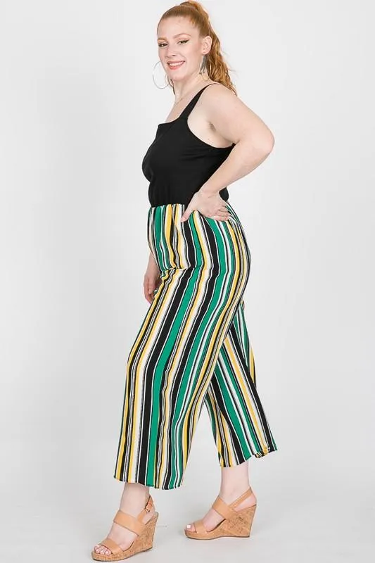 Pre-Order Colorful Nylon Striped Romper