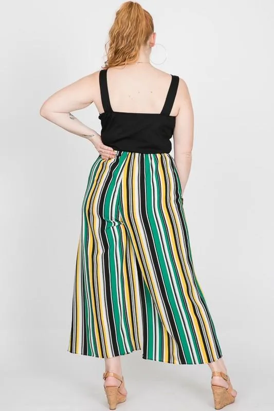 Pre-Order Colorful Nylon Striped Romper