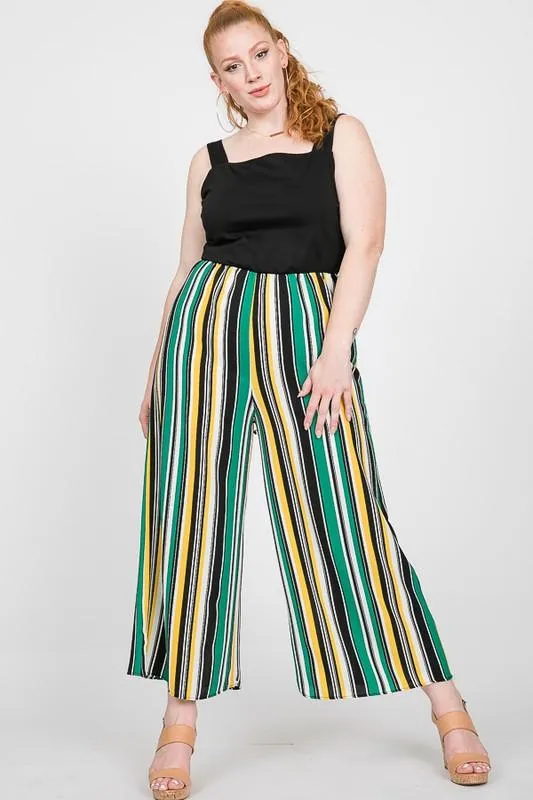 Pre-Order Colorful Nylon Striped Romper