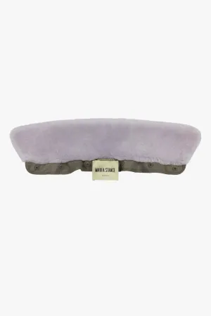 Shearling Collar - Heather