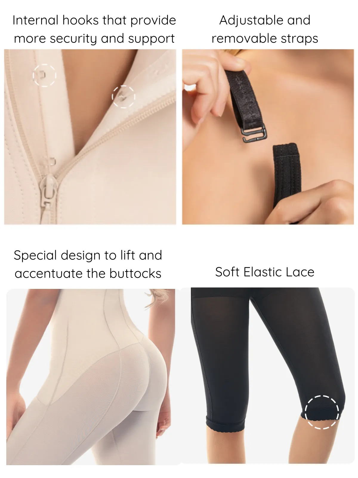 Siluet 1006 Total Body Sculpting Bodysuit Open Crotch