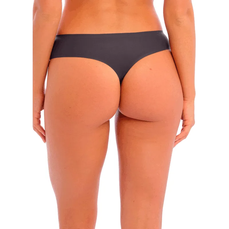 Smoothease Seamless Invisible Stretch Thong Slate Grey - Fantasie