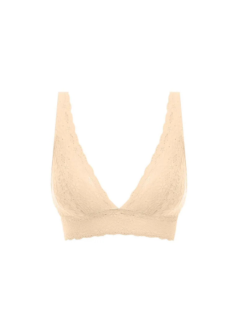 Wacoal Halo Lace Soft Cup Bra, Nude