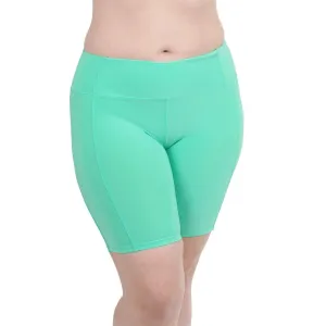 Women's Boxer Brief With 1 Waist Pocket 8" | Mint